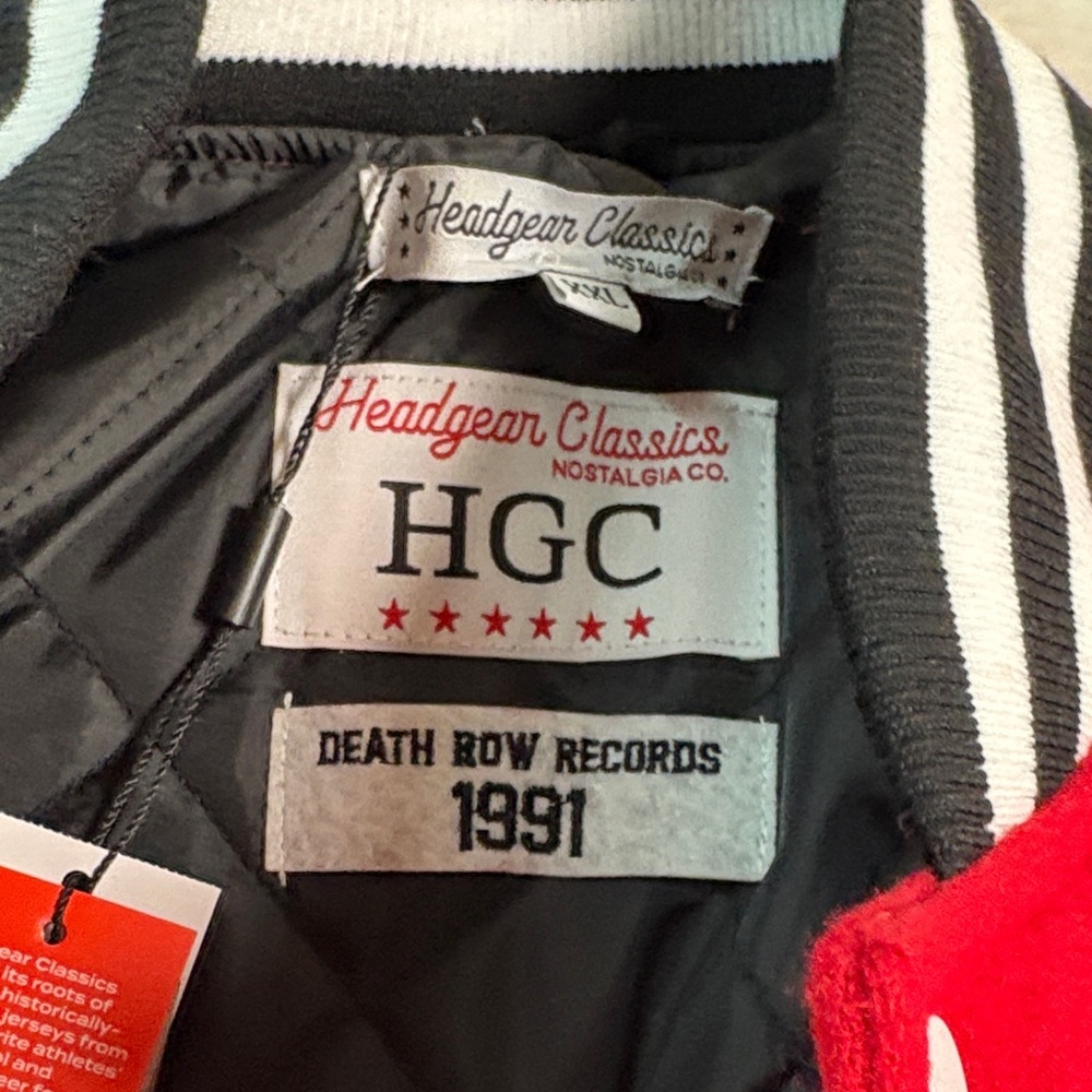 Death Row Red Varsity Jacket - Picture 2 of 14